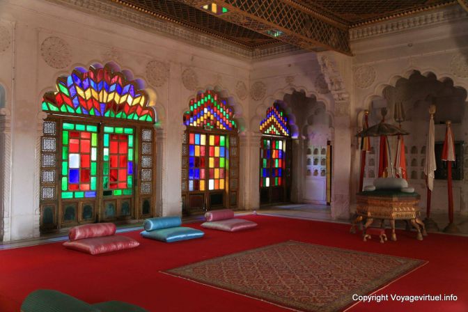 Jodhpur Mehrangarh Forteresse Moti Mahal - India
