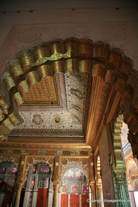 Jodhpur Mehrangarh Forteresse Phool Mahal - India