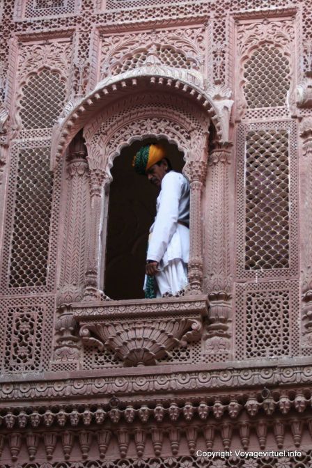 Jodhpur Mehrangarh Forteresse Zanani Deodi - India