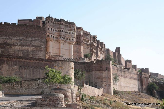 Jodhpur Mehrangarh Forteresse- India