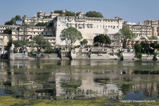 Udaipur Ambrai Restaurant View - India