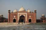 Agra Taj Mahal mosque masjid.