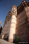 Jodhpur mehrangarh forteresse.