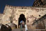 Jodhpur mehrangarh forteresse jey pol.