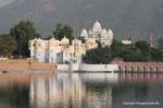 Pushkar sacred lake.