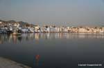 Pushkar sacred lake.