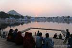 Pushkar sacred lake.