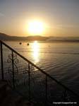 Udaipur pichola lake sunset.