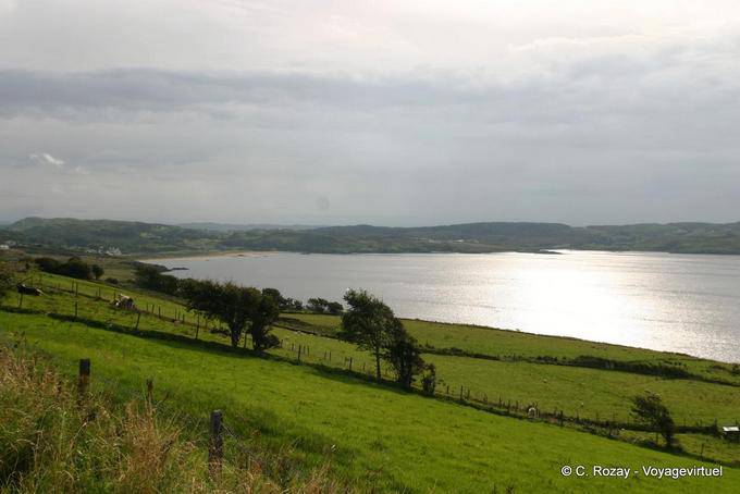 Coastal landscape Fintra Beach, Killybegs, Donegal - Ireland