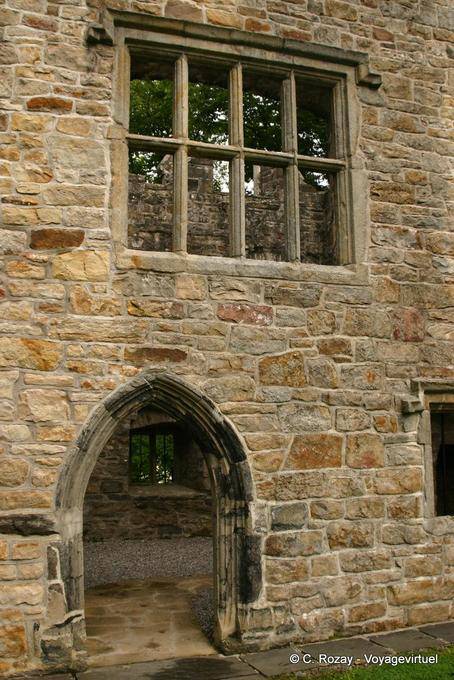One entrance and one window Donegal Castle - Ireland