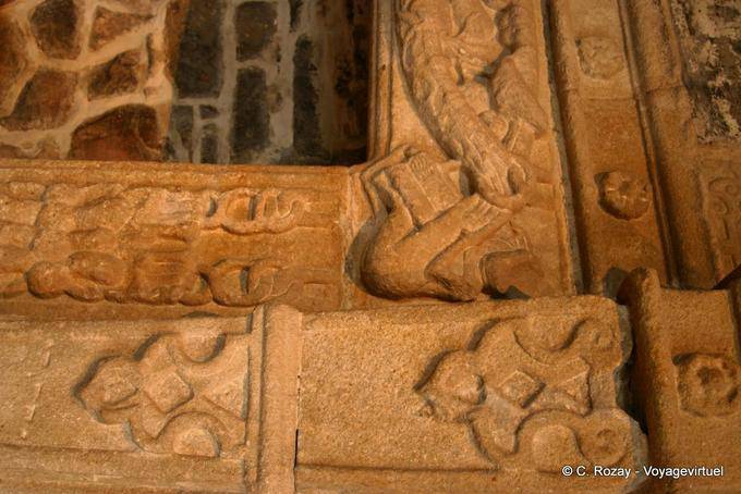Detail of the fireplace from 1895, Donegal Castle - Ireland