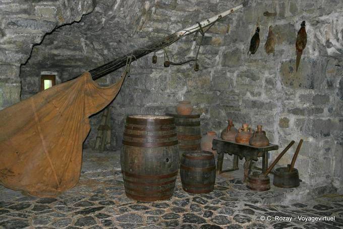 Remains of the Brooke family in Donegal Castle Manor - Ireland