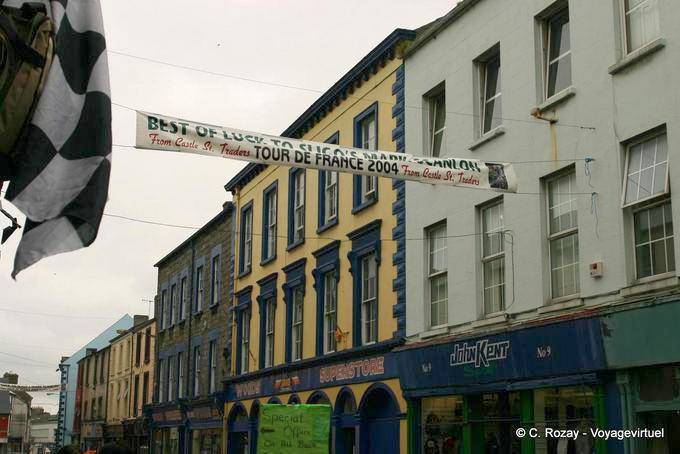Banner for the Tour de France 2004, Mayo Sligo - Ireland