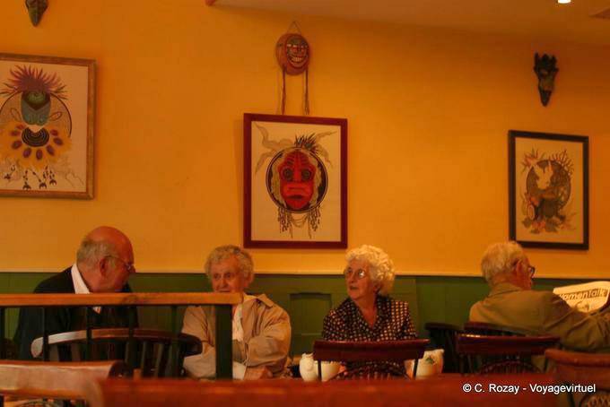 Teatime in a pub, Mayo Sligo - Ireland