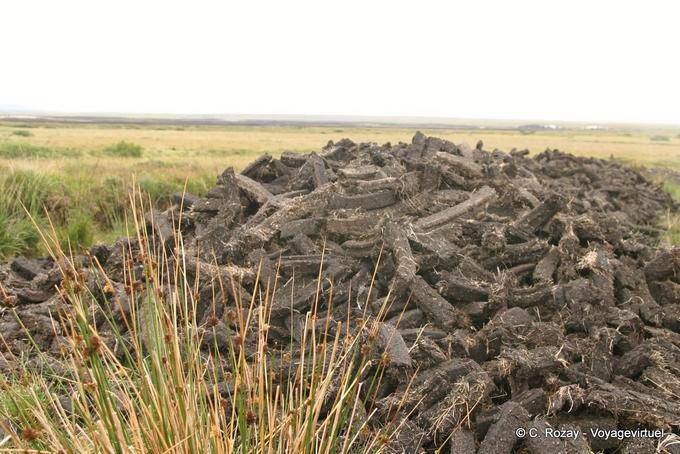 Peat bogs after the operation to Ballycroy, Mayo - Ireland