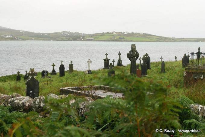 Cemetery to Cloghmore, Achill Island - Ireland