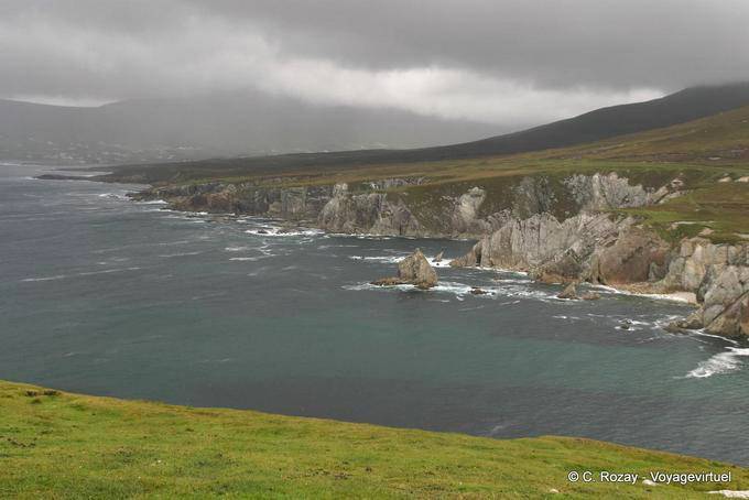 Landscape, coast Ashleam Bay, Achill Island - Ireland