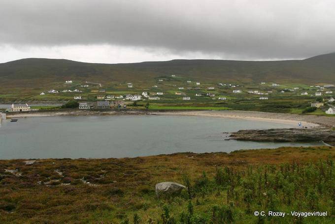 Lost beach view from Dooega Camport, Achill Island - Ireland