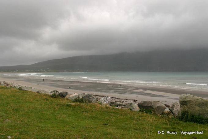 On the beach, a huge range of Keel, Achill Island - Ireland