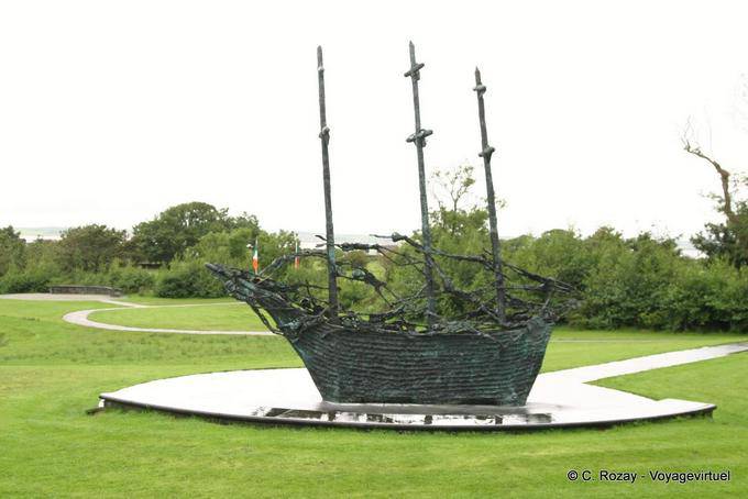 The National Famine Monument to Murrisk, County Mayo - Ireland