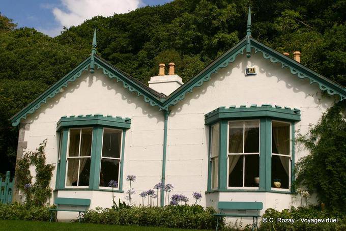 House of the chief gardeners, and workers, Kylemore Abbey - Ireland
