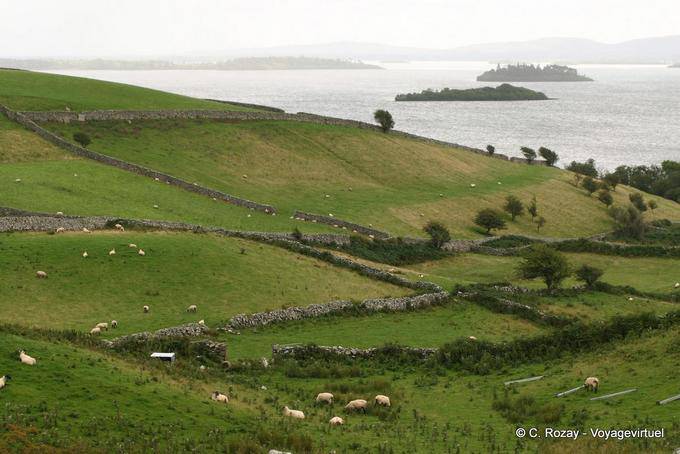 Islands of Lough Corrib to Cornamona, Connemara - Ireland