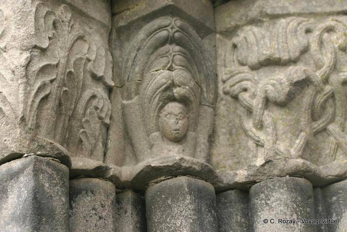 Architectural detail of the Augustinian Abbey of Cong - Ireland