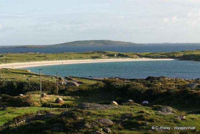 One of the beaches of the Dog's Bay, Roundstone, Connemara Galway - Ireland