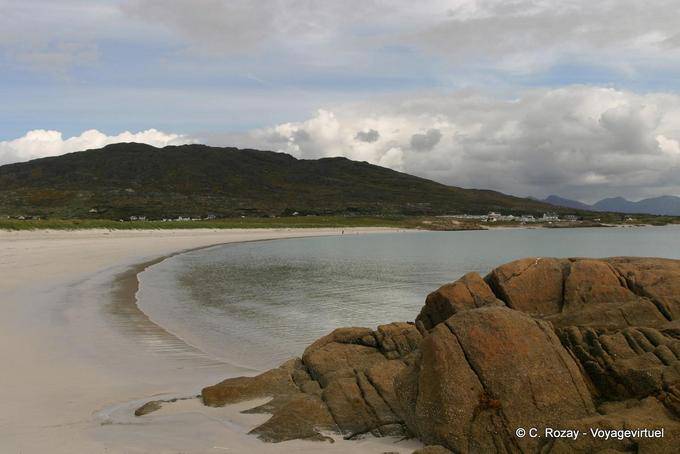 Beautiful beach is the Dog's Bay, Roundstone, Connemara Galway - Ireland