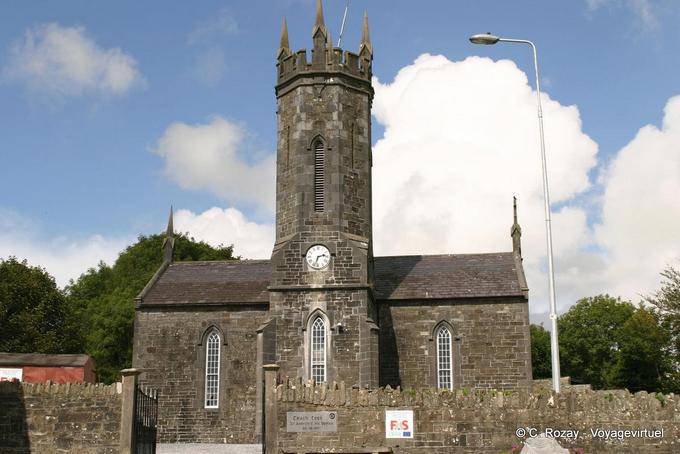 Church in Ennistymon (Inis Díomáin), County Clare - Ireland