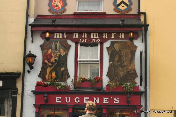 Facade in Eugene McNamara's, Ennistymon, Clare - Ireland