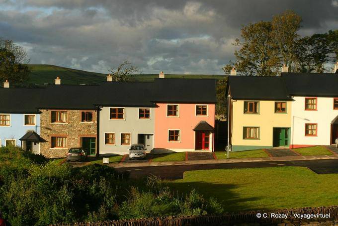 Twin houses, Dingle - Ireland