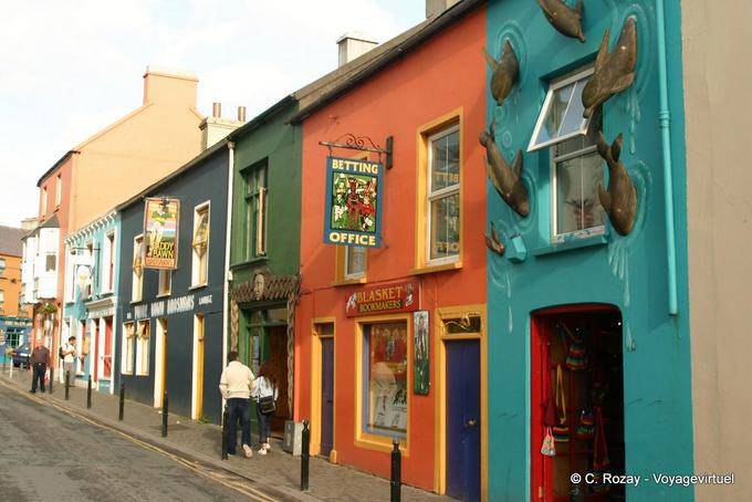 Dolphins in the Strand Street, Dingle - Ireland