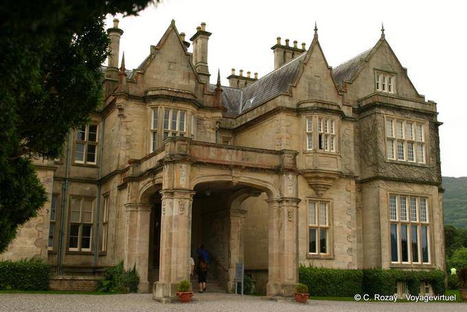Entrance to the Muckross House, Killarney National Park - Ireland