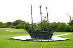 The National Famine Monument to Murrisk, County Mayo, Ireland.