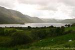 Lake surrounded by mountains, Connemara, Ireland.