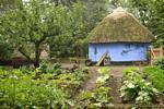 Farmhouse shaped box, Bunratty Folk Park, Ireland.