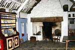 Irish inside a farmhouse, Bunratty Folk Park, Ireland.