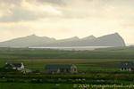 Panorama of the peaks of the Three Sisters (The Three Sisters), Dingle, Ireland.