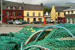 Nets before the Marina Inn, Dingle, Ireland.