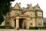 Entrance to the Muckross House, Killarney National Park, Ireland.