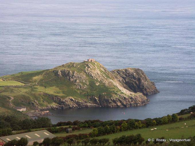 Torr Torr head view from the road in Antrim - Nothern Ireland