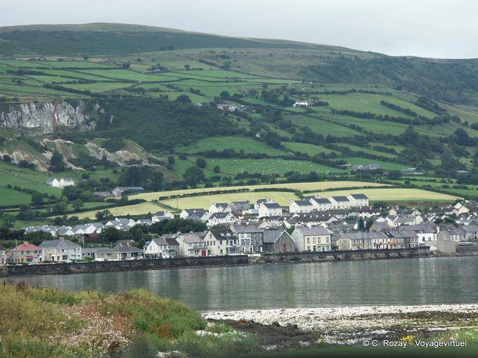 View of Carnlough, Antrim Coast - Nothern Ireland