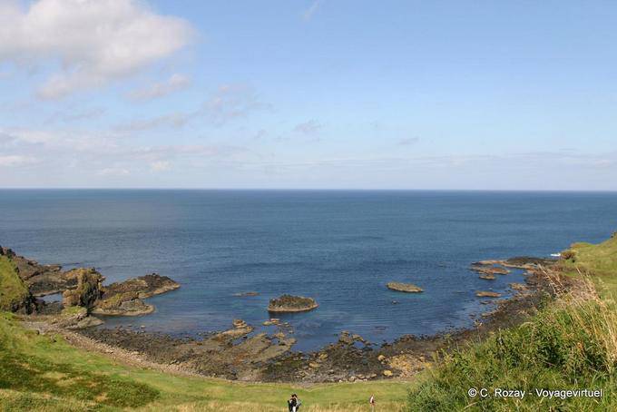 Discovering the site, Giants Causeway - Nothern Ireland