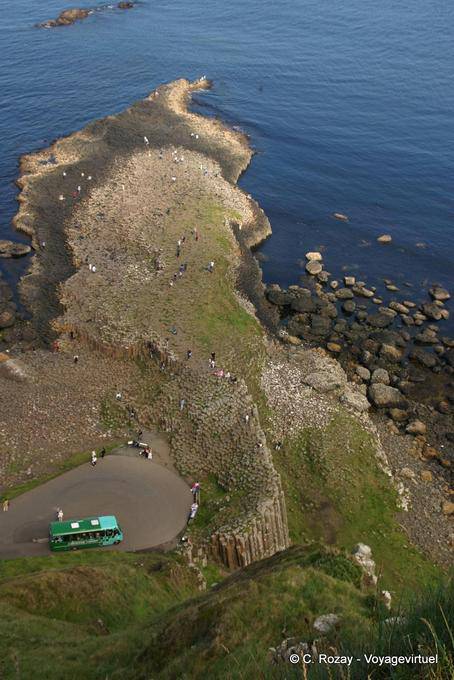 Northern end of the Antrim plateau, Giants Causeway - Nothern Ireland