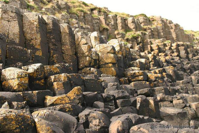 After millions of years of erosion, Giants Causeway - Nothern Ireland