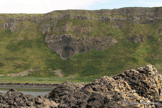 The harp giant, Giants Causeway - Nothern Ireland