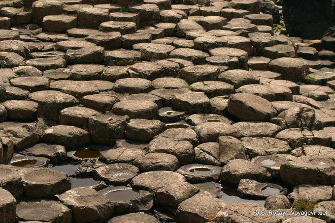 Natural paving, Giants Causeway - Nothern Ireland