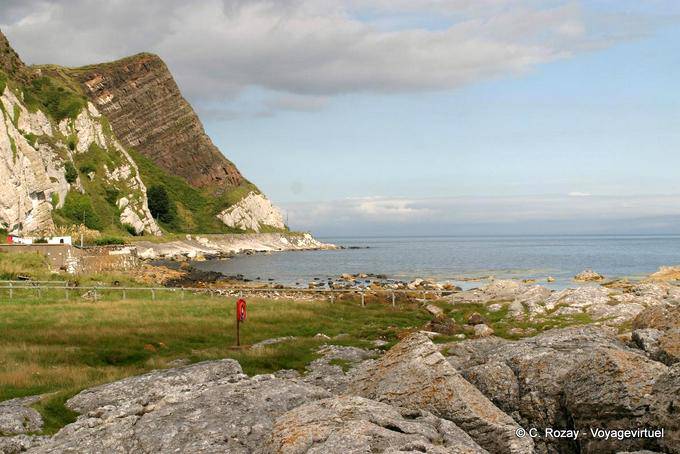 Landscape towards Glenarm - Nothern Ireland