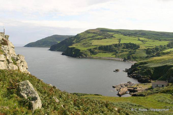 Mini port to Torr Head, north of Cushendun, Antrim Coast - Nothern Ireland